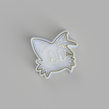 Tails Face - Sonic the Hedgehog Cookie Cutter and Embosser. - just-little-luxuries