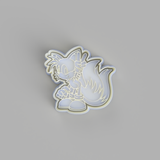 Tails Peace - Sonic the Hedgehog Cookie Cutter and Embosser. - just-little-luxuries