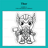 Thor Super Hero Cookie Cutter