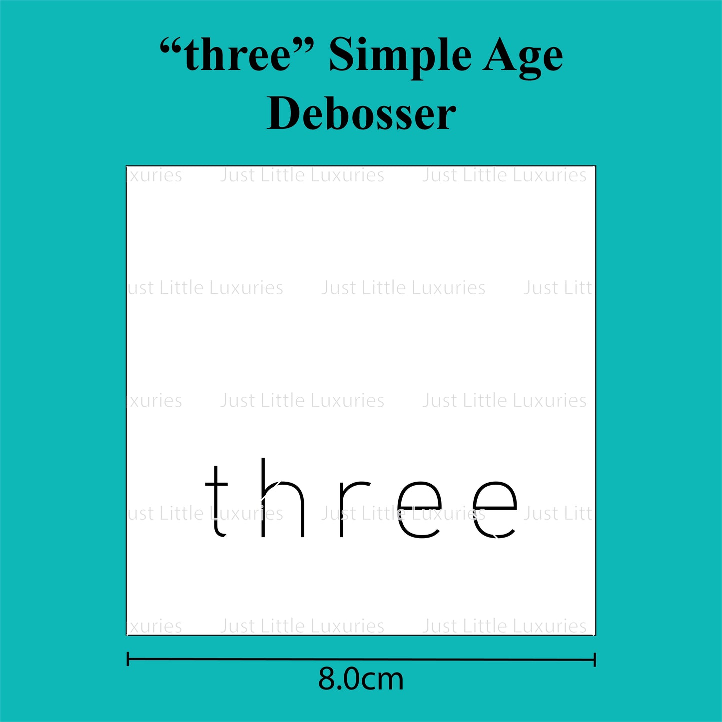 Simple Age Debosser