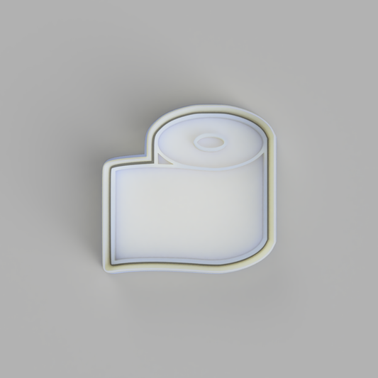 Toilet Paper Cookie Cutter and Embosser. - just-little-luxuries