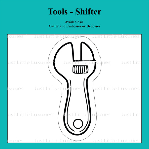Tools - Shifter/Spanner Cookie Cutter
