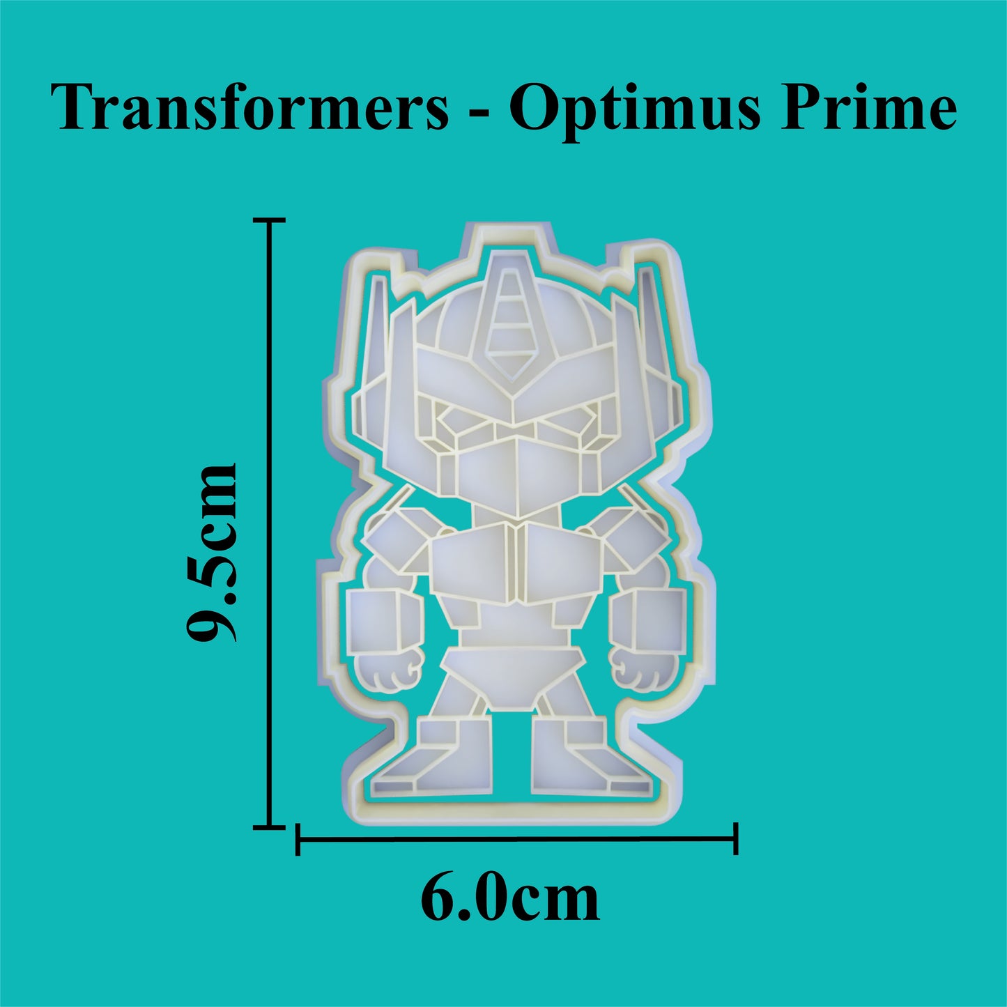 Optimus Prime Cookie Cutter