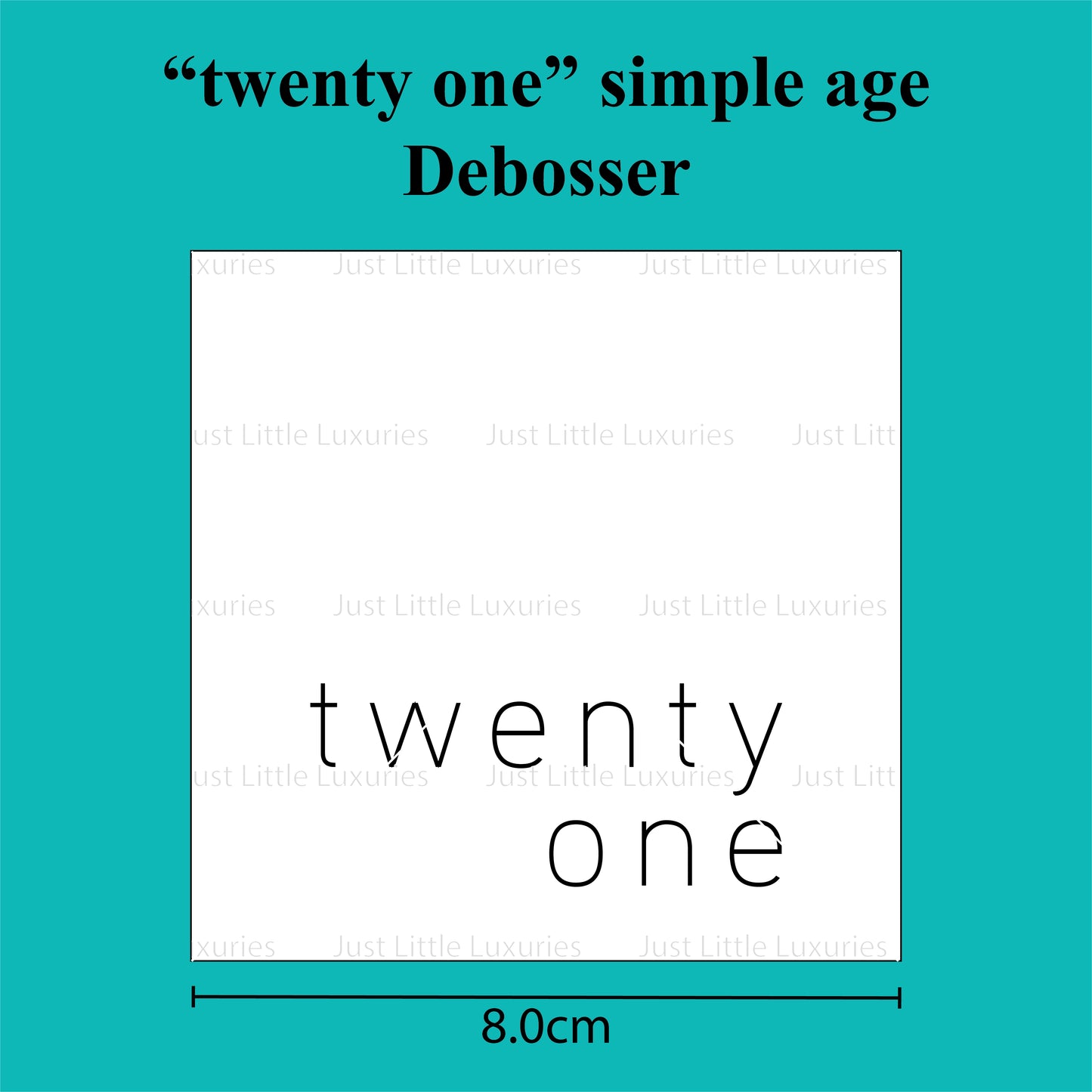 Simple Age Debosser