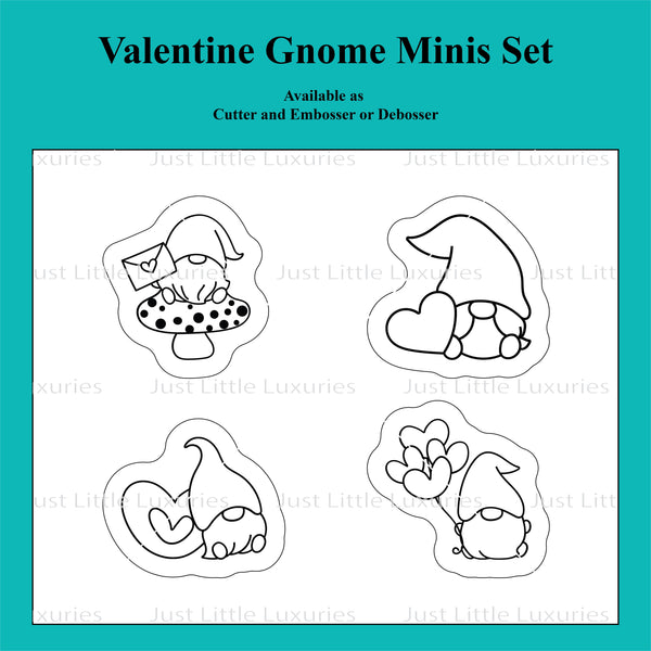 Valentine Gnome Mini Set