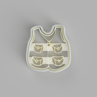 Fishing Vest Cookie Cutter - just-little-luxuries