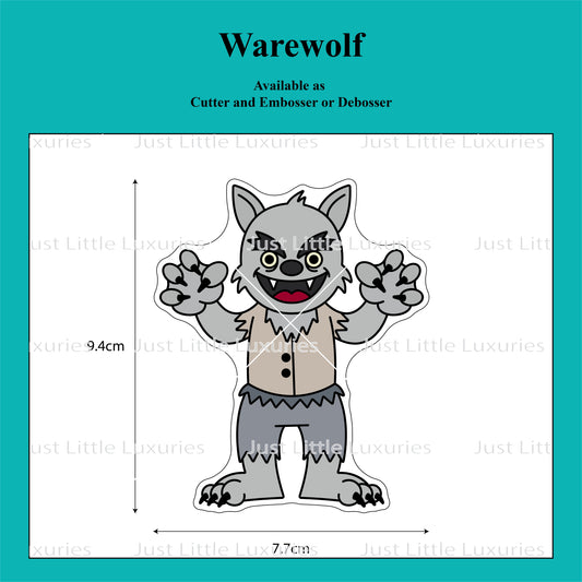 Warewolf Cookie Cutter