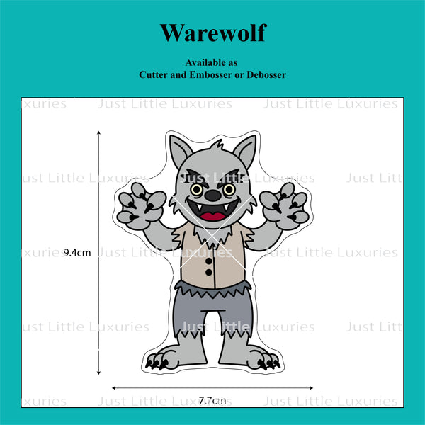 Warewolf Cookie Cutter
