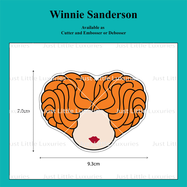 Winnie Sanderson Cookie Cutter
