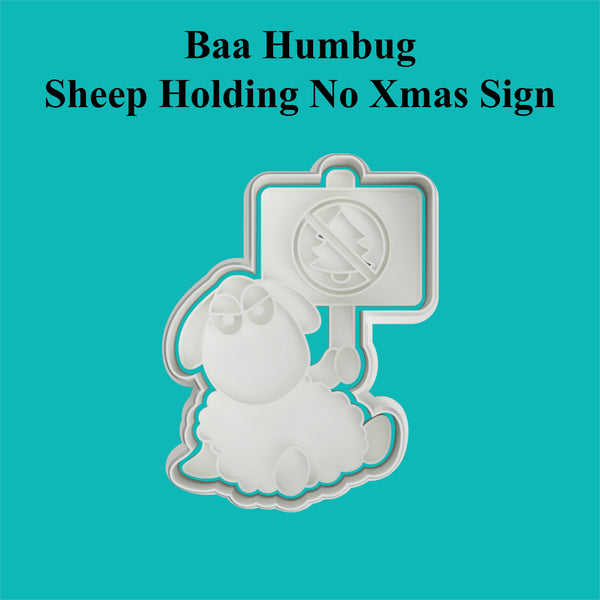 Baa Humbug Collection - Sheep Holding Sign