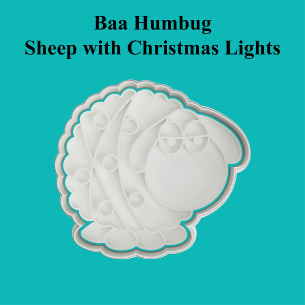 Baa Humbug Collection - Sheep with Christmas Lights