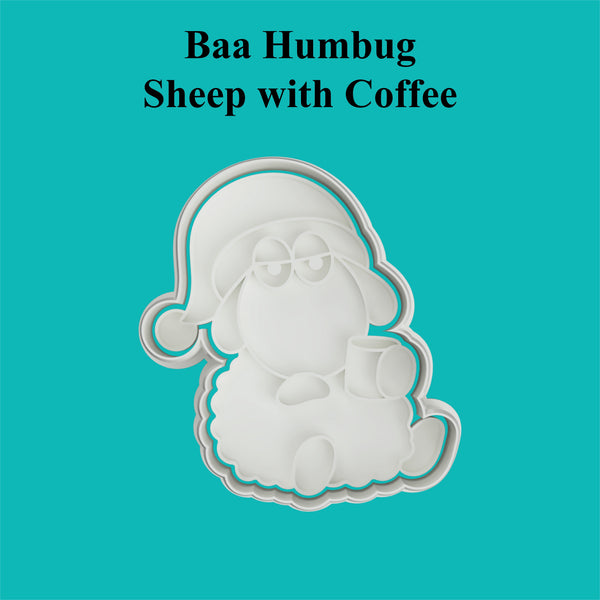 Baa Humbug Collection - Sheep with Coffee