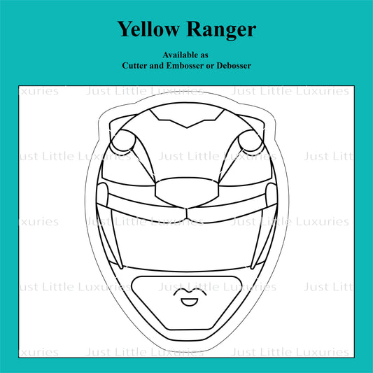 Yellow Ranger Cookie Cutter