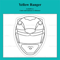 Yellow Ranger Cookie Cutter
