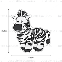 Zebra (3) Cookie Cutter